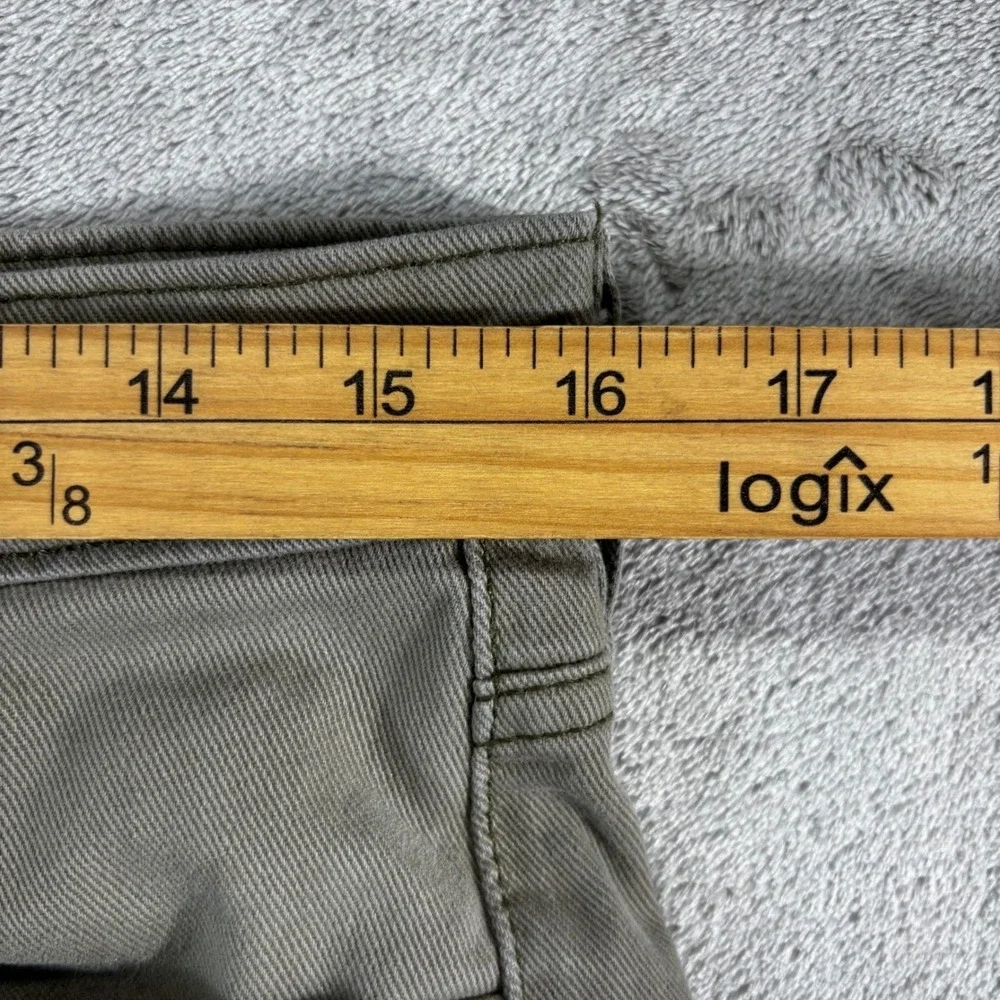 Levis 511 Slim‎ Fit Pants Mens 32x34 Olive Green Khaki Twill 19111-0129